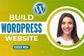 I will design, redesign, develop, update, clone, or customize WordPress